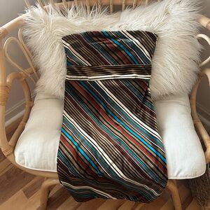 Forever 21 Multicolor Strapless Dress